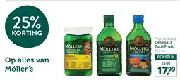Holland & Barrett Op alles van Möller's aanbieding