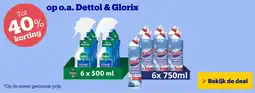 Bol.com op o.a. Dettol & Glorix aanbieding