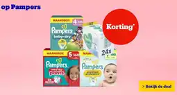 Bol.com op Pampers aanbieding