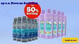 Bol.com op o.a. Dove en Andrélon aanbieding