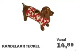 Trendhopper Kandelaar teckel aanbieding