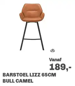 Trendhopper Barstoel Lizz Bull Camel aanbieding