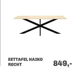 Trendhopper Eettafel Haiko Recht aanbieding