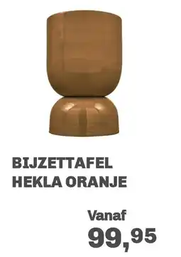 Trendhopper Bijzettafel hekla oranje aanbieding