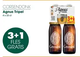 Prik en Tik Corsendonk Agnus Tripel aanbieding