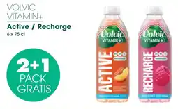 Prik en Tik Volvic Vitamin+ Active / Recharge aanbieding