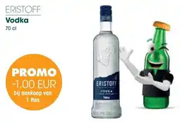 Prik en Tik Eristoff Vodka aanbieding