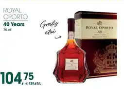 Prik en Tik Royal Oporto 40 Years aanbieding