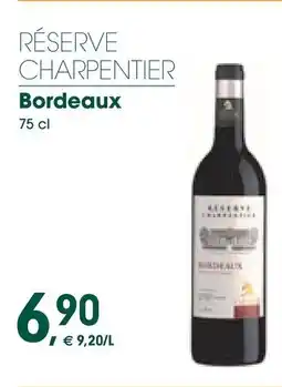 Prik en Tik Réserve Charpentier Bordeaux aanbieding