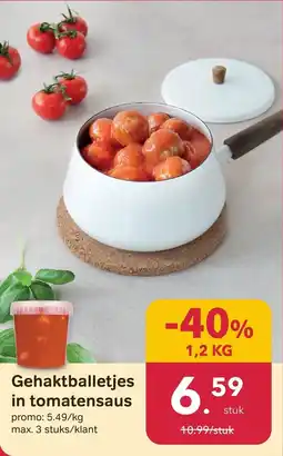 Bon Ap Gehaktballetjes in Tomatensaus aanbieding