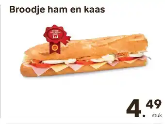 Bon Ap Broodje ham en kaas aanbieding