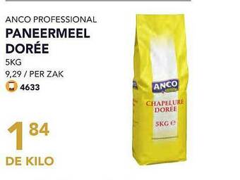 Bidfood Anco Professional Paneermeel Dorée aanbieding