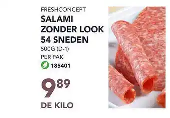 Freshconcept Salami Zonder Look 54 Sneden
