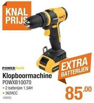 Cevo Klopboormachine aanbieding
