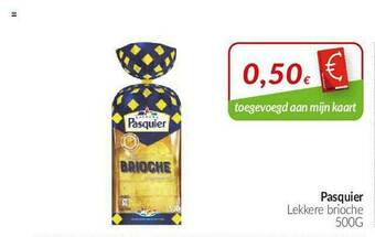 Intermarché Pasquier Lekkere Brioche aanbieding