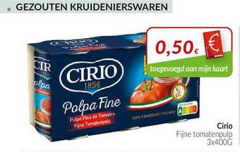 Intermarché Cirio Fijne Tomatenpulp aanbieding