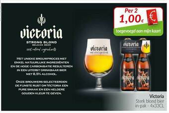 Intermarché Victoria Sterk Blond Bier aanbieding