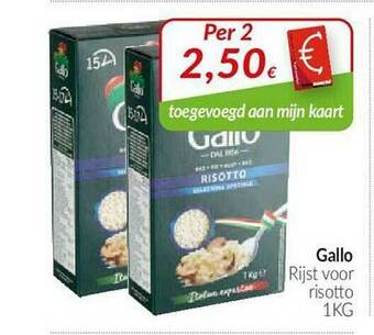 Intermarché Gallo Rijst Voor Risotto aanbieding