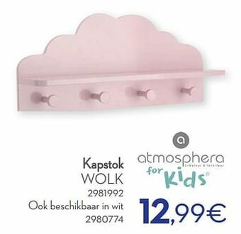 Kapstok wolk