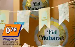 Action Vlaggenlijn aanbieding