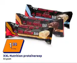 Action XXL Nutrition proteïnereep aanbieding