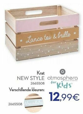 Cora Krat new style aanbieding