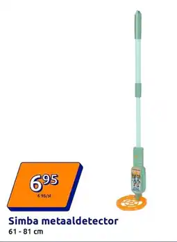Action Simba metaaldetector aanbieding