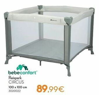 Cora Reispark circus aanbieding