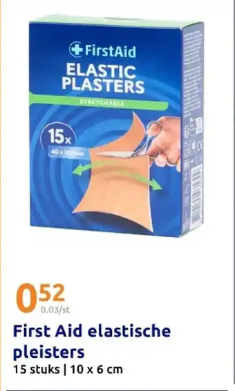 Action First Aid Elastische Pleisters aanbieding