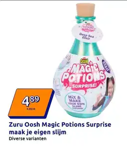 Action Zuru Oosh Magic Potions Surprise maak je eigen slijm aanbieding