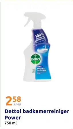 Action Dettol Badkamerreiniger Power aanbieding
