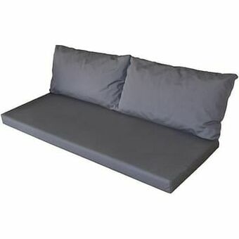 Brico Wood4You plof tuinkussen antraciet 190 x 53 cm aanbieding