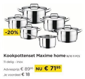 Molecule Kookpottenset Maxime home aanbieding