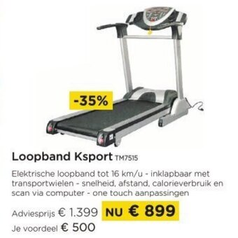 Loopband Ksport TM7515