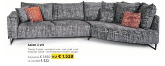 Molecule Salon 3-zit aanbieding