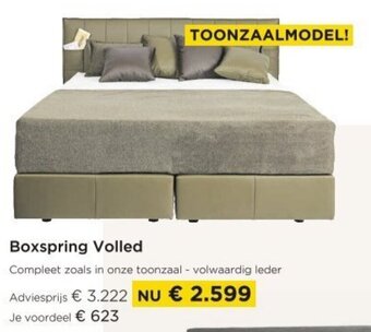 Molecule Boxspring Volled aanbieding