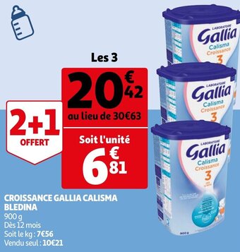 Auchan Croissance Gallia Calisma Bledina 900g aanbieding