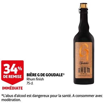 Auchan Biere G De Goudale aanbieding