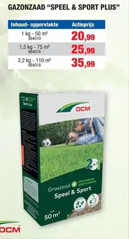 Hubo DCM Gazonzaad Speel & Sport Plus aanbieding