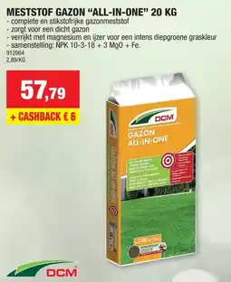 Hubo Meststof gazon all-in-one aanbieding