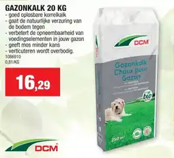 Hubo Gazonkalk aanbieding