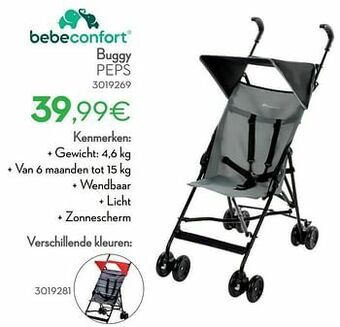 Cora Buggy peps aanbieding