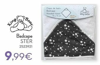 Cora Badcape ster aanbieding