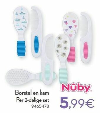 Cora Borstel en kam aanbieding