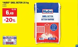 Hubo Hubo Snel Beton aanbieding