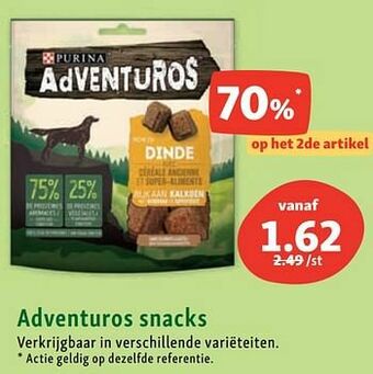 Maxi Zoo Adventuros snacks aanbieding