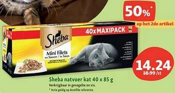 Maxi Zoo Sheba natvoer kat aanbieding