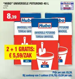 Hubo Hubo Universele Potgrond aanbieding