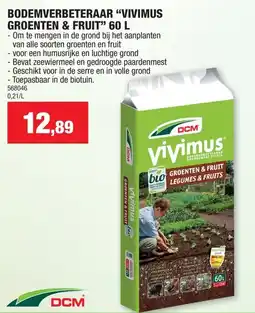 Hubo Bodemverbeteraar vivimus groenten & fruit aanbieding