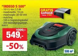 Hubo Bosch indego S 500 aanbieding